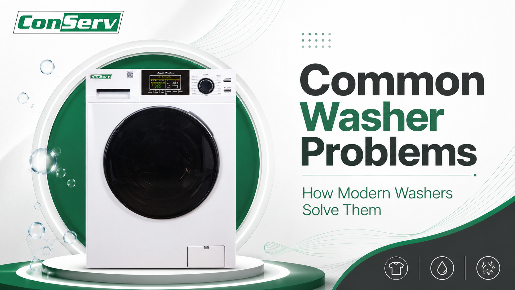 Common Washer Problems and How Modern Washers Solve Them