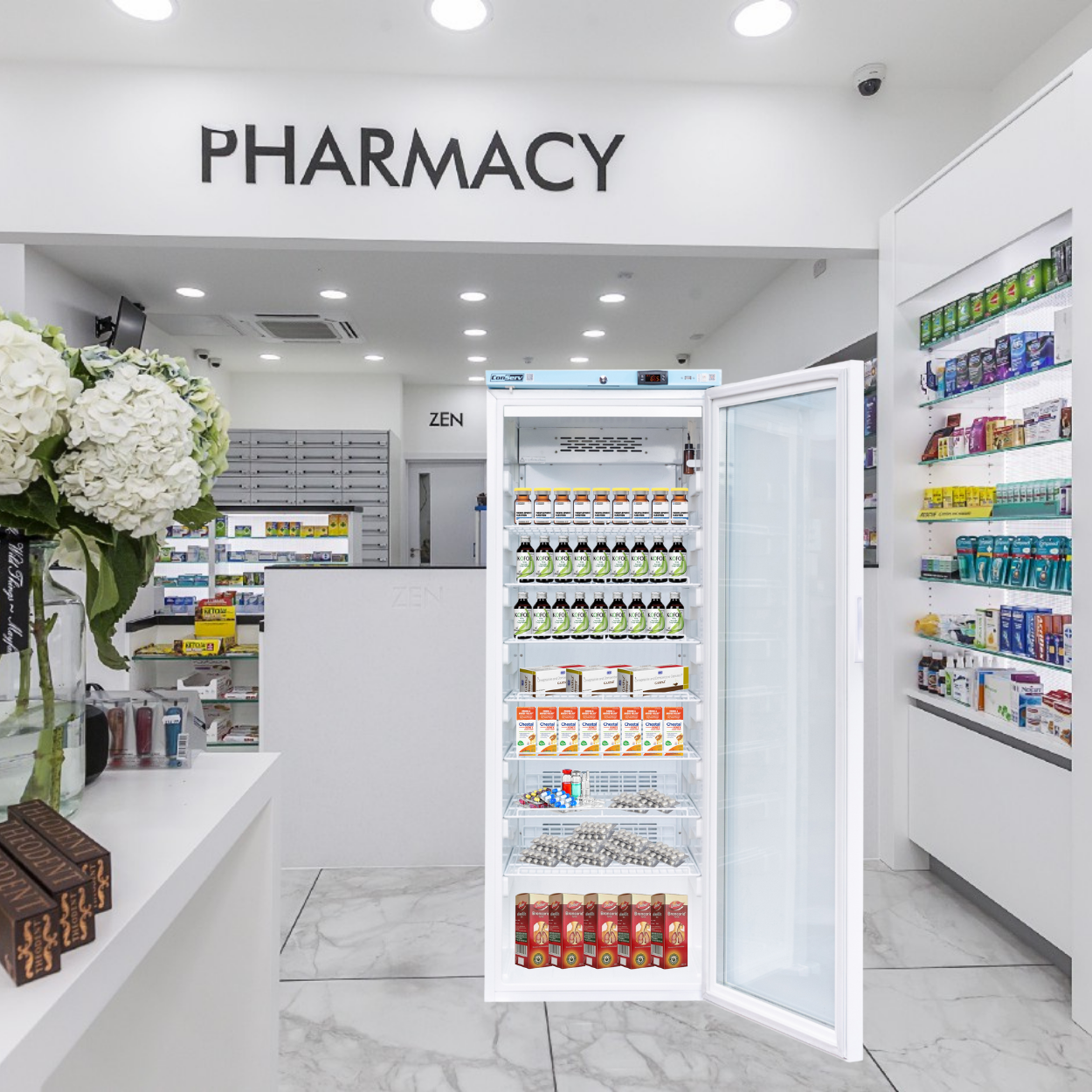 Conserv 24in COMMERCIAL/PHARMACEUTICAL Refrigerator 12.7cf WIFI 110V