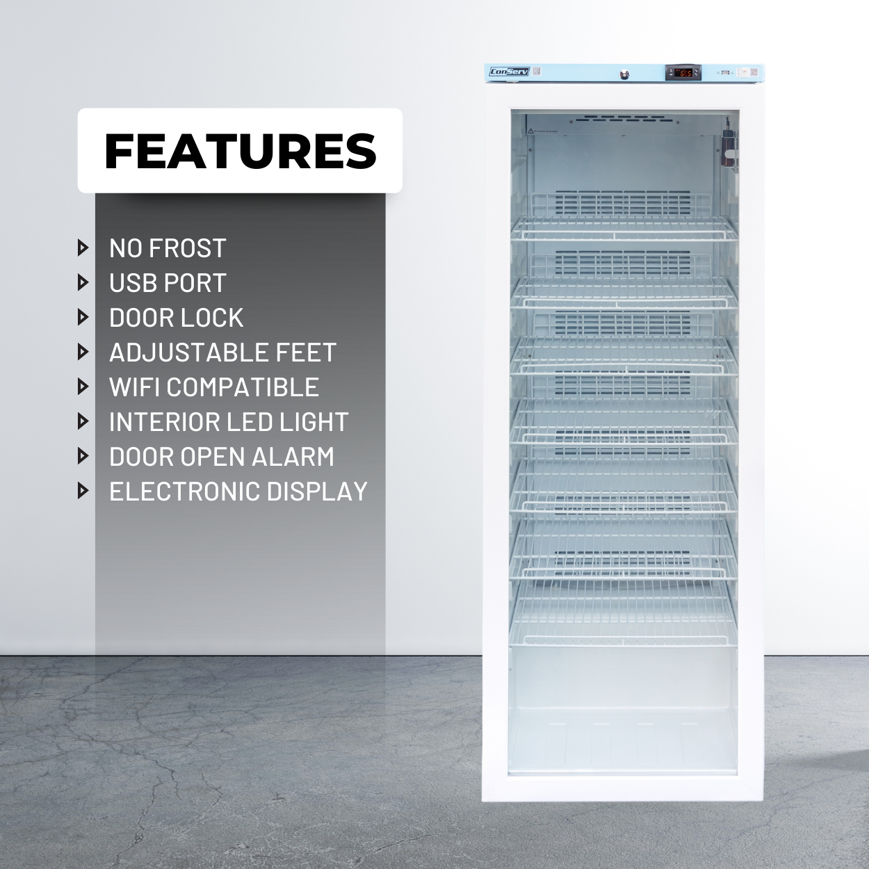 12.7 cu.ft Frost Free Pharmaceutical Refrigerator
