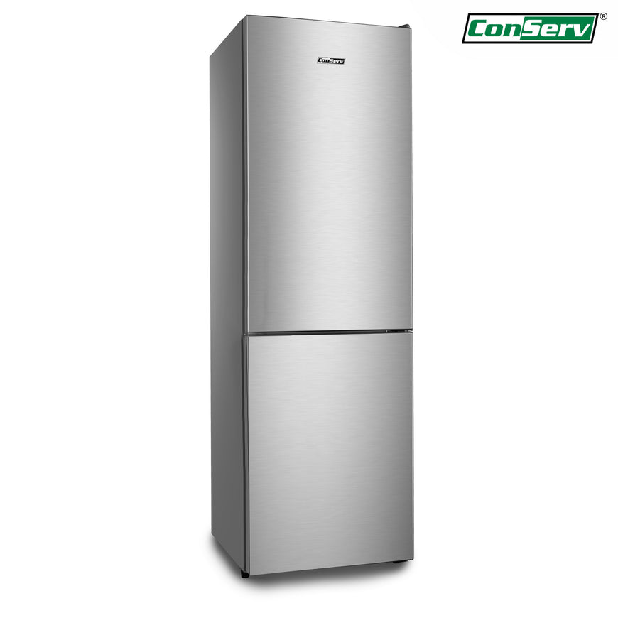 Conserv 11.5cf Tall Frost Free Ref-Freezer 24in Wine Rack E-Star 43dB Stainless