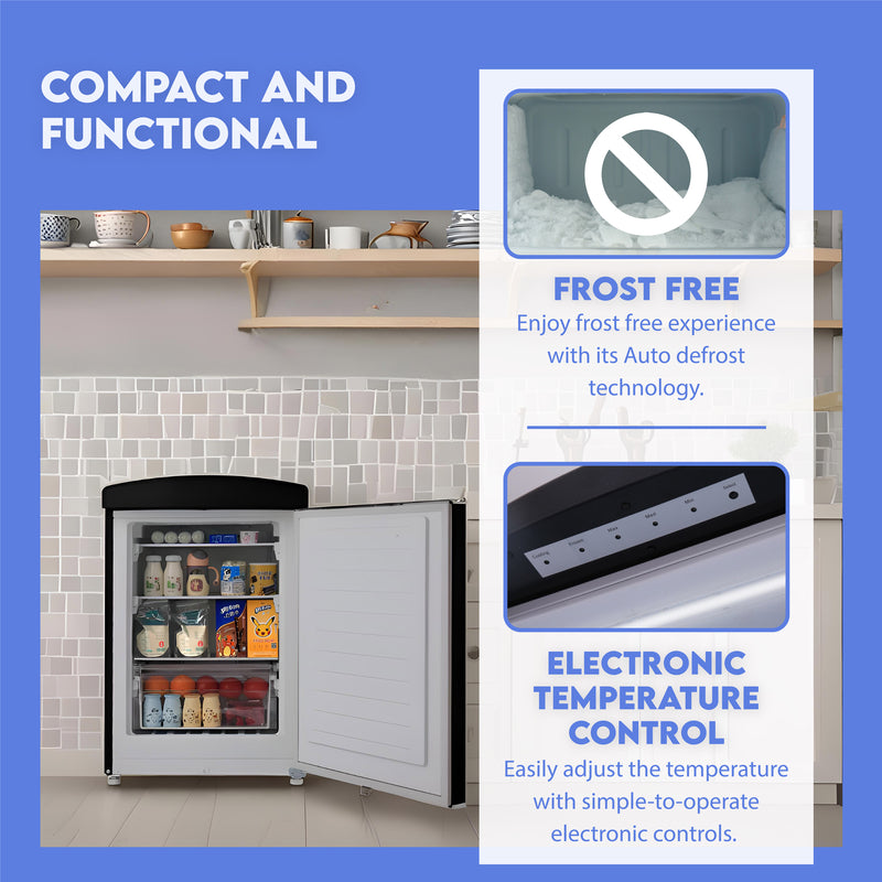 Conserv 3.2 cu. ft. Retro Convertible Refrigerator-Freezer Frost Free