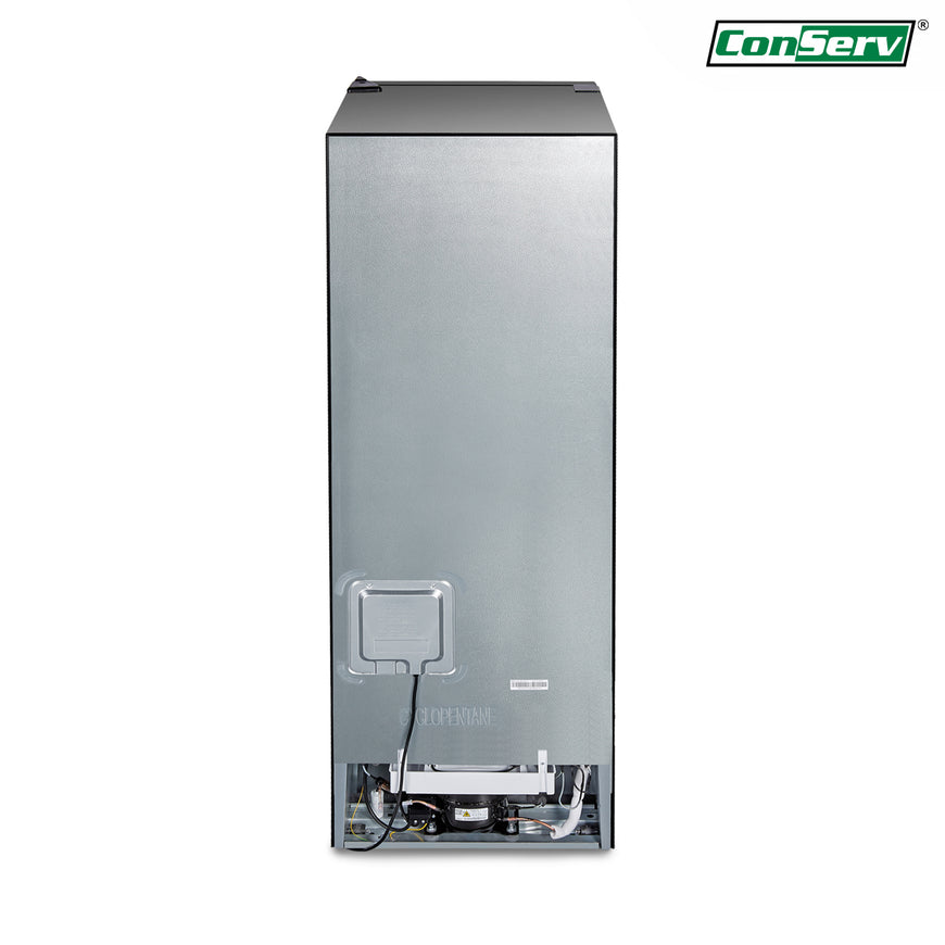 Conserv 11.5cf Tall Frost Free Ref-Freezer 24in Wine Rack E-Star 43dB Stainless