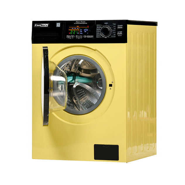 Conserv All-In-One CONVERTIBLE Washer-Dryer 18lb/1.9cf SANITIZE ALLERGEN Cycle 1400RPM