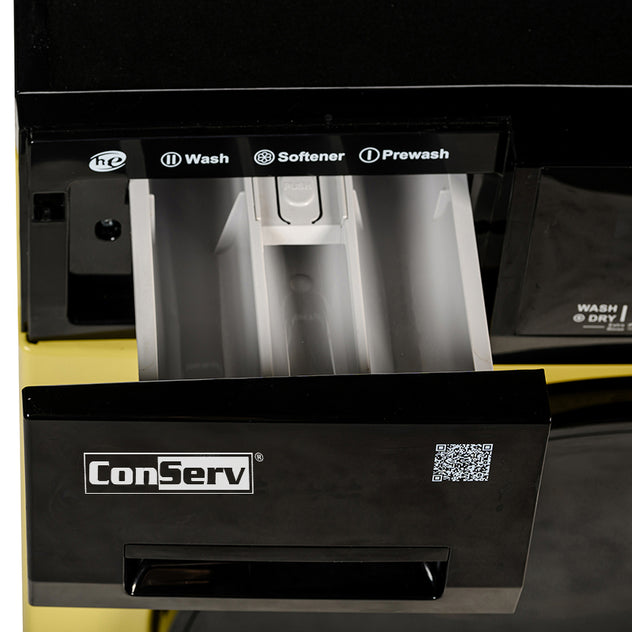 Conserv All-In-One CONVERTIBLE Washer-Dryer 18lb/1.9cf SANITIZE ALLERGEN Cycle 1400RPM