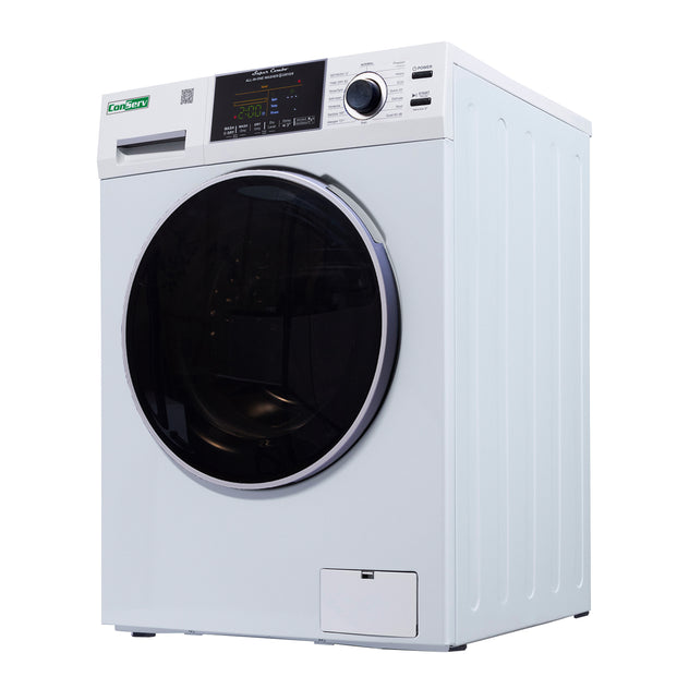 Conserv All-In-One CONVERTIBLE Washer-Dryer 18lb/1.9cf SANITIZE ALLERGEN Cycle 1400RPM