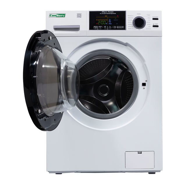 Conserv All-In-One CONVERTIBLE Washer-Dryer 18lb/1.9cf SANITIZE ALLERGEN Cycle 1400RPM