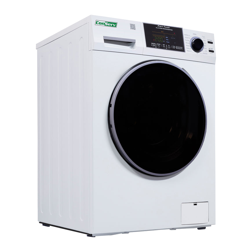 Conserv All-In-One CONVERTIBLE Washer-Dryer 18lb/1.9cf SANITIZE ALLERGEN Cycle 1400RPM