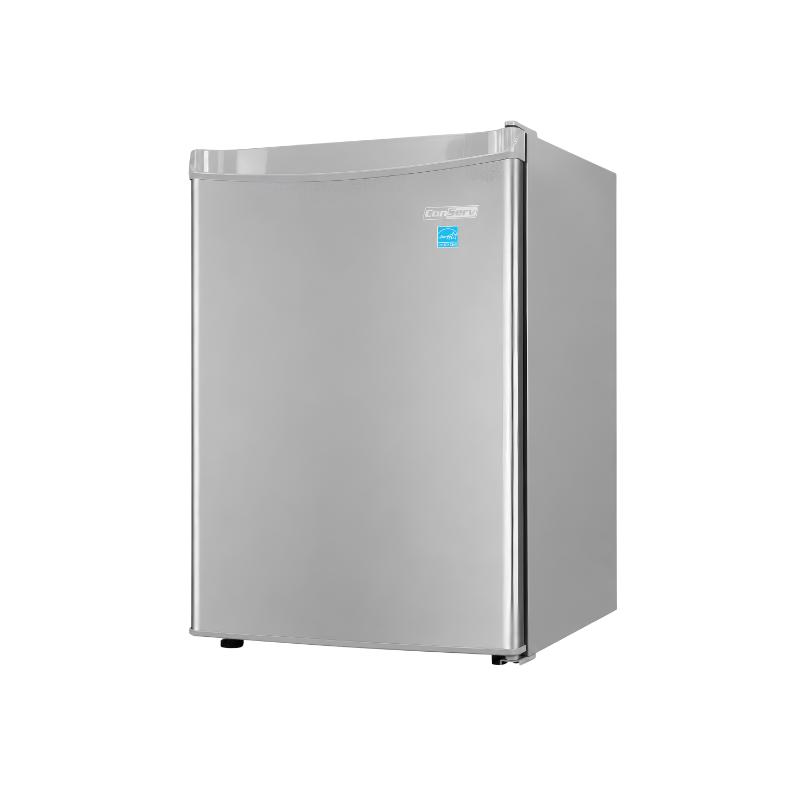 Conserv 18in STAINLESS Compact Mini Refrigerator 2.6cf Reversible Door 110V