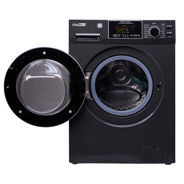 Conserv All-In-One CONVERTIBLE Washer-Dryer 18lb/1.9cf SANITIZE ALLERGEN Cycle 1400RPM