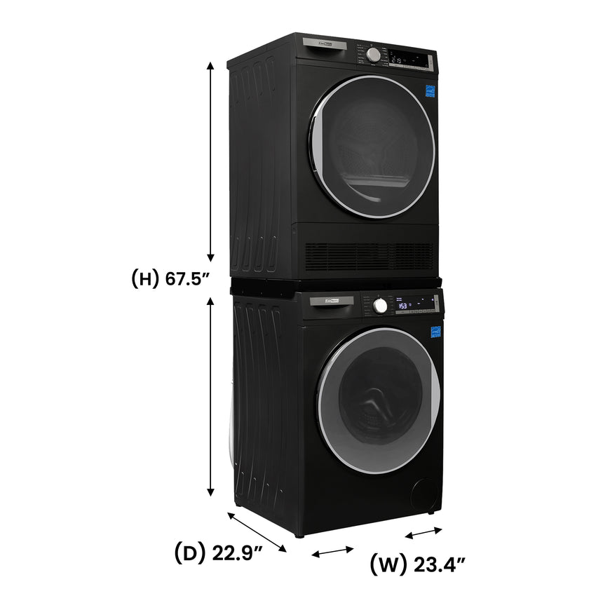Conserv LUXURY Washer 2.2cf 110V+Condensing Dryer 4cf 220V 2 Year Warranty