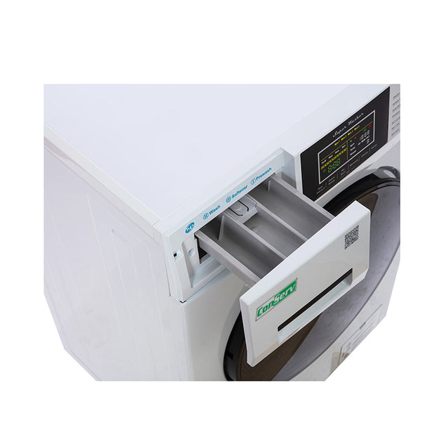 Conserv Compact Washer 1.6cf/15lbs Sani Allergen PET CYCLE 15 Programs 110V