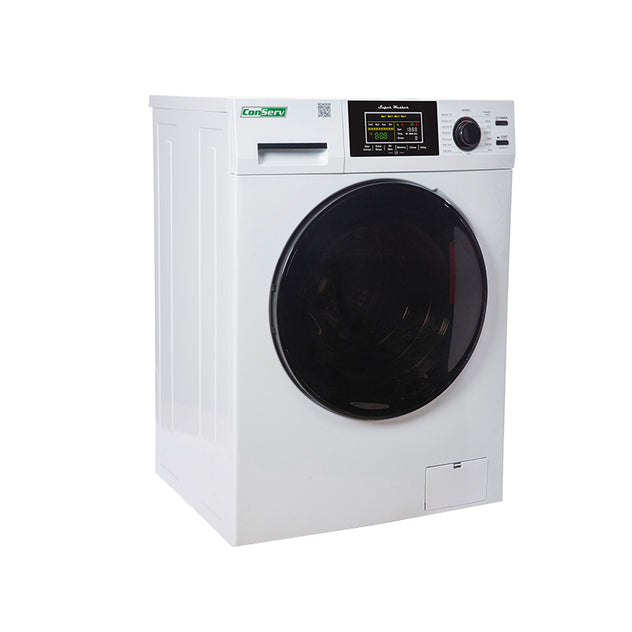 Conserv Compact Washer 1.6cf/15lbs Sani Allergen PET CYCLE 15 Programs 110V