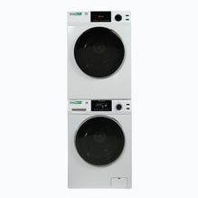 Conserv 110V STANDARD STACKABLE CW 835 18 lbs Washer 1.9cf + CD 870 Vented Sensor Dryer 4cf