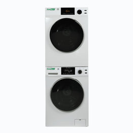 Conserv REGULAR STACKABLE CW 835 18 lbs Washer 1.9cf 110V+ ED 880 Vented Sensor Dryer 4cf 220V