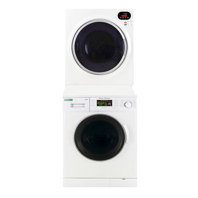 Conserv 110V Digital Ultra Compact Set Washer 1.57cf + Vented Sensor Dryer 2.6cf