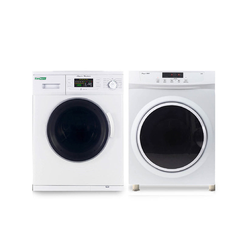 SamyoHome 13lb Compact Electric Clothes Dryer , White