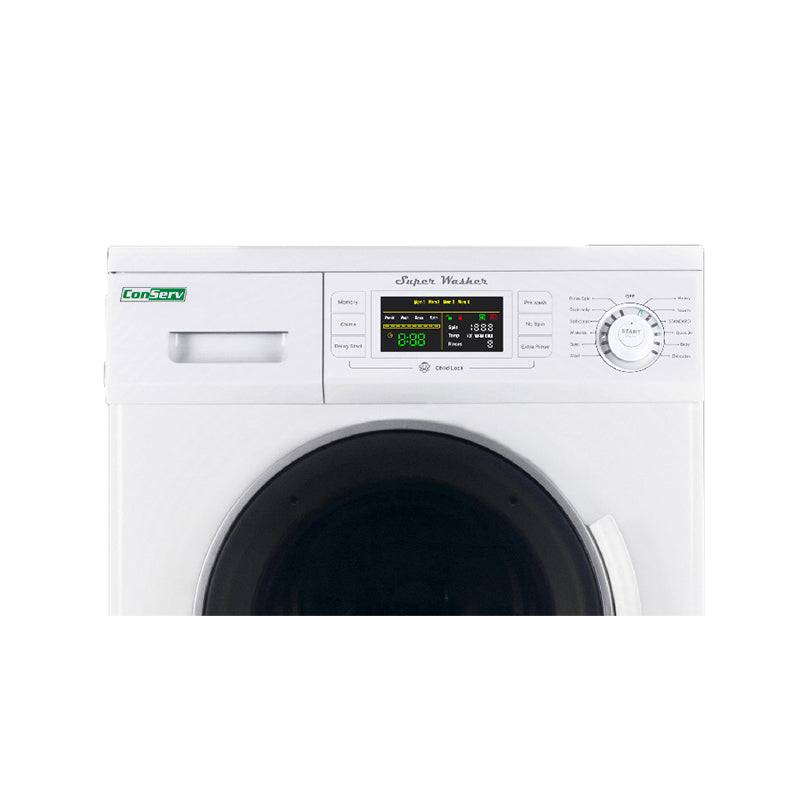 13lbs Super Washer + 13lbs Compact Dryer - Stackable Set