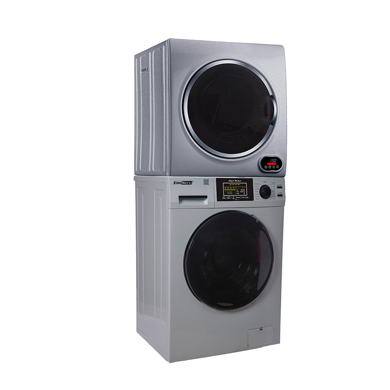 Conserv 110V 1.6 cf Washer w/ Pet Cycle & 110V 3.5cf Vented Digital Sensor Dryer