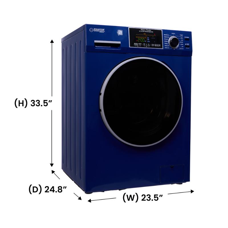 All-In-One CONVERTIBLE Washer-Dryer 18lb/1.9cf SANITIZE ALLERGEN Cycle 1400RPM