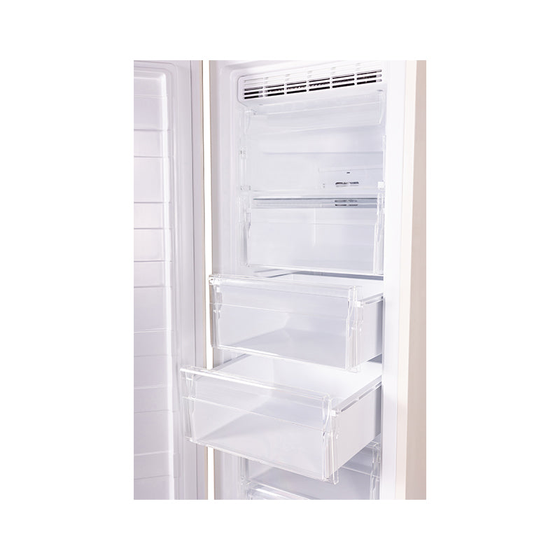 Conserv 24 inch Frost Free Retro Refrigerator-Freezer Set (Red)