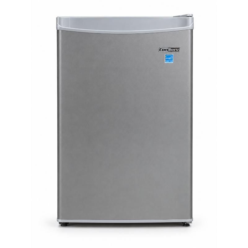 Conserv 20in STAINLESS Compact Refrigerator 4.5cF Reversible Door 110V