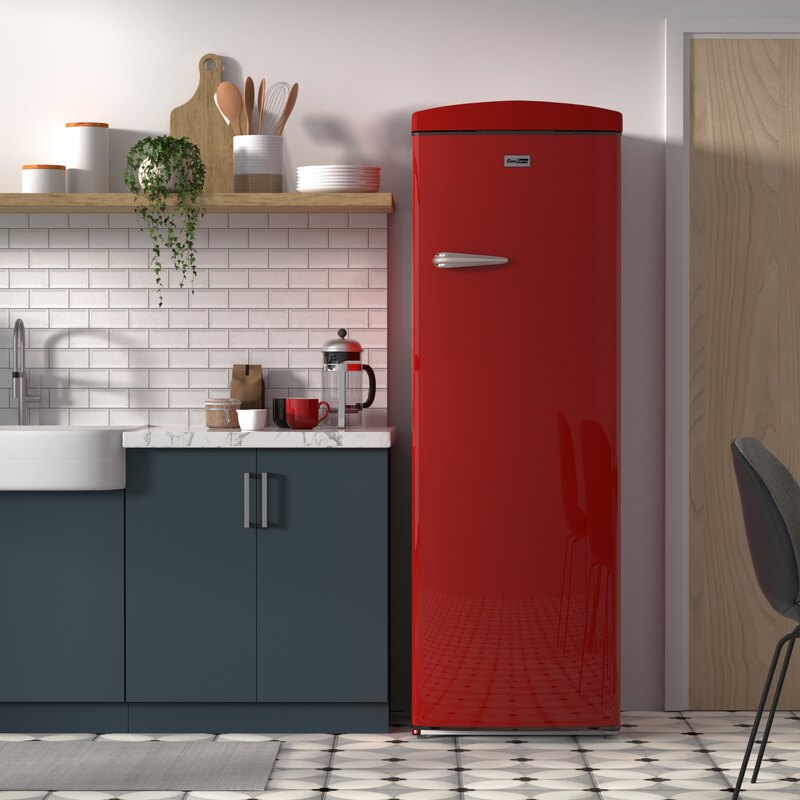 Conserv 11cf Classic Retro Refrigerator 24 in Frost Free Eco R600a 110V