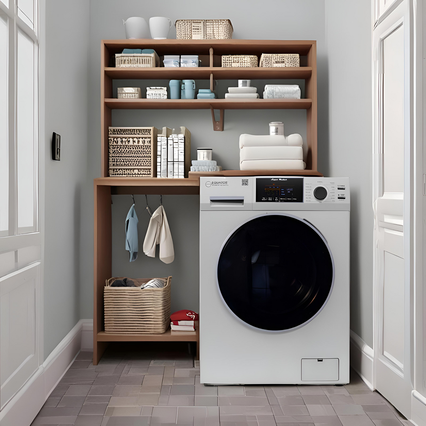 Conserv Compact Washer 1.6cf/15lbs Sani Allergen PET CYCLE 15 Programs 110V