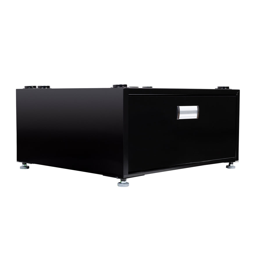 Conserv 24in Laundry Pedestal 11in tall + Rollout Storage Drawer Adjustable feet