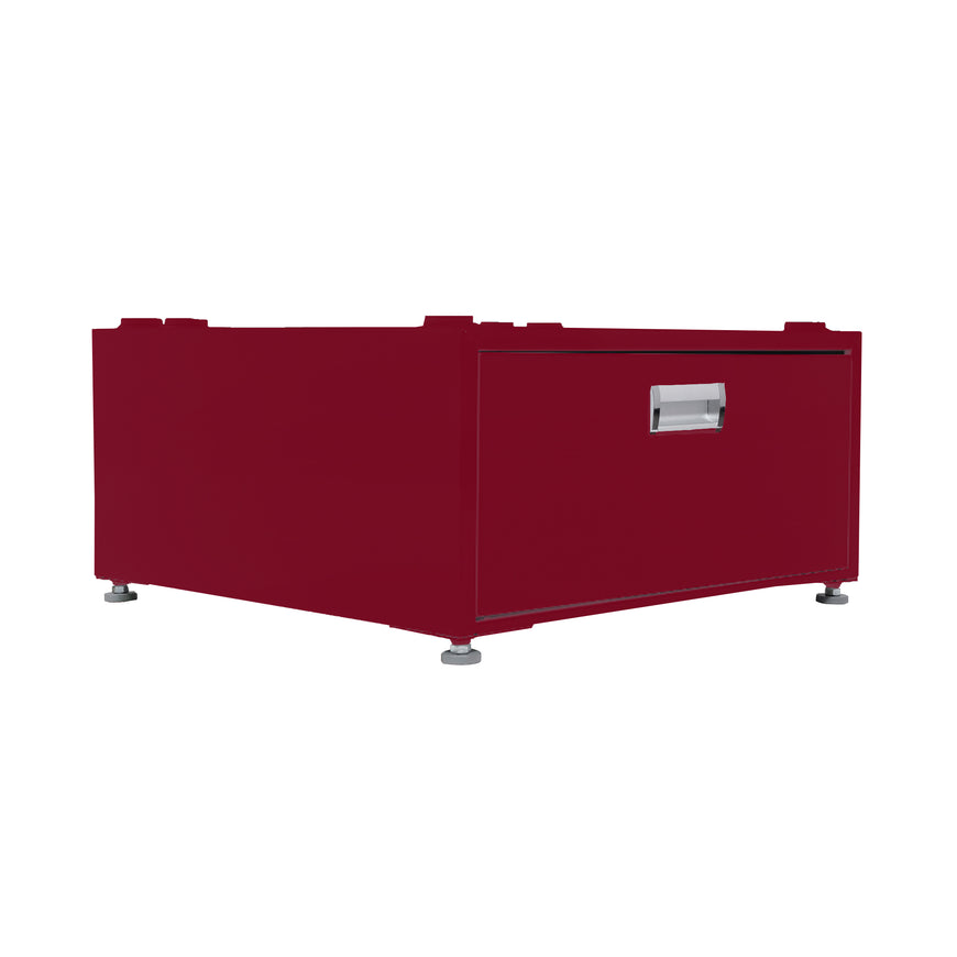 Conserv 24in Laundry Pedestal 11in tall + Rollout Storage Drawer Adjustable feet