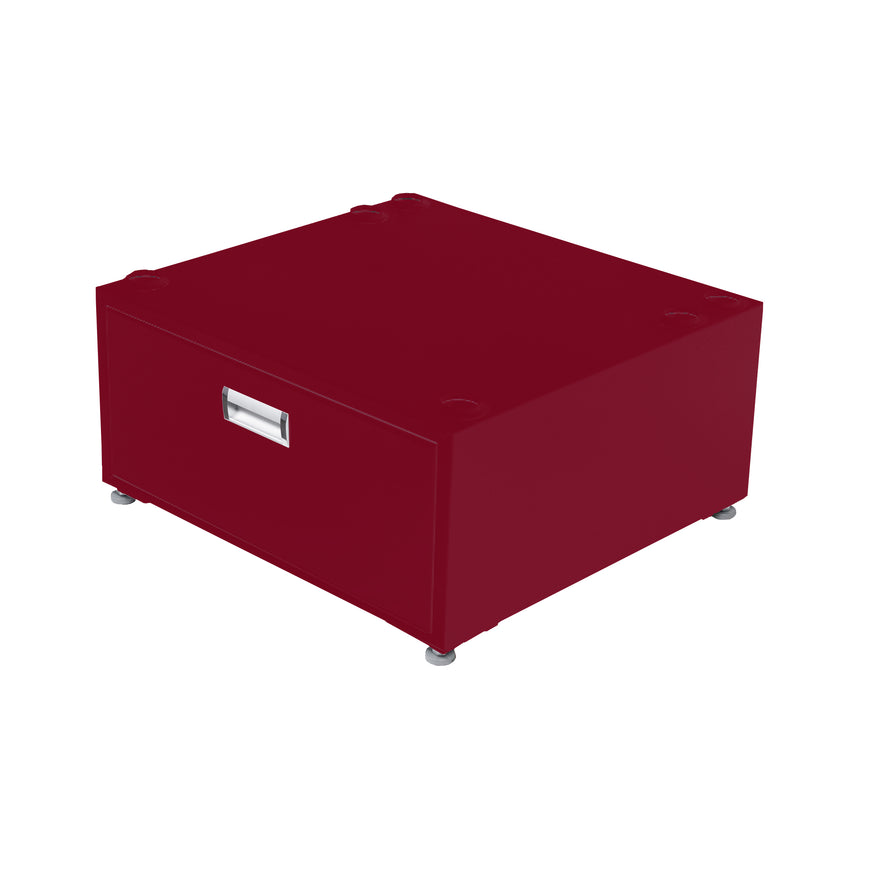 Conserv 24in Laundry Pedestal 11in tall + Rollout Storage Drawer Adjustable feet
