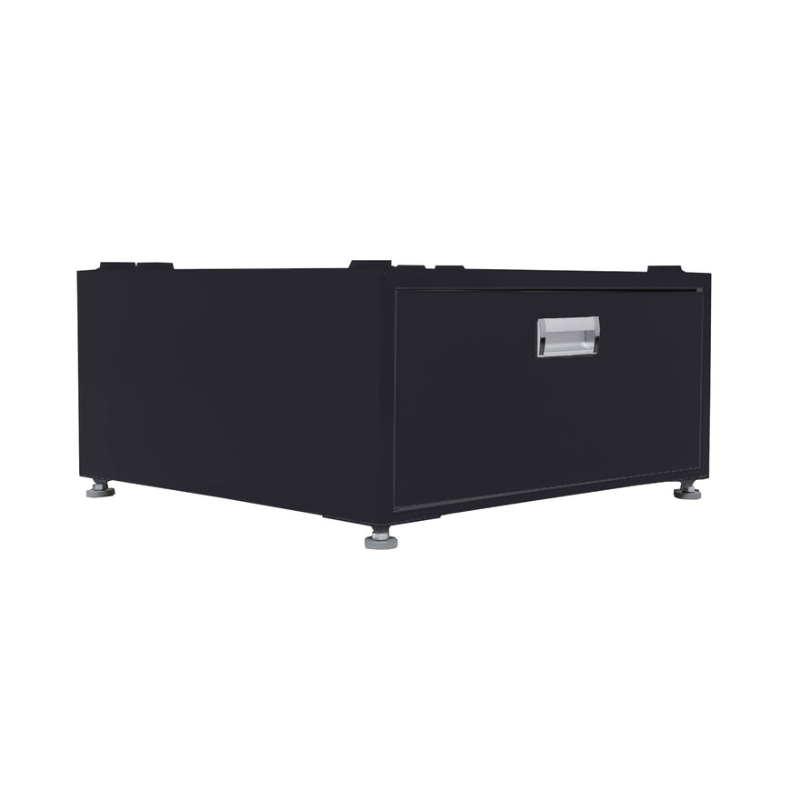 Conserv 24in Laundry Pedestal 11in tall + Rollout Storage Drawer Adjustable feet