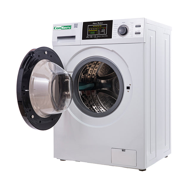 Conserv Compact Washer 1.6cf/15lbs Sani Allergen PET CYCLE 15 Programs 110V