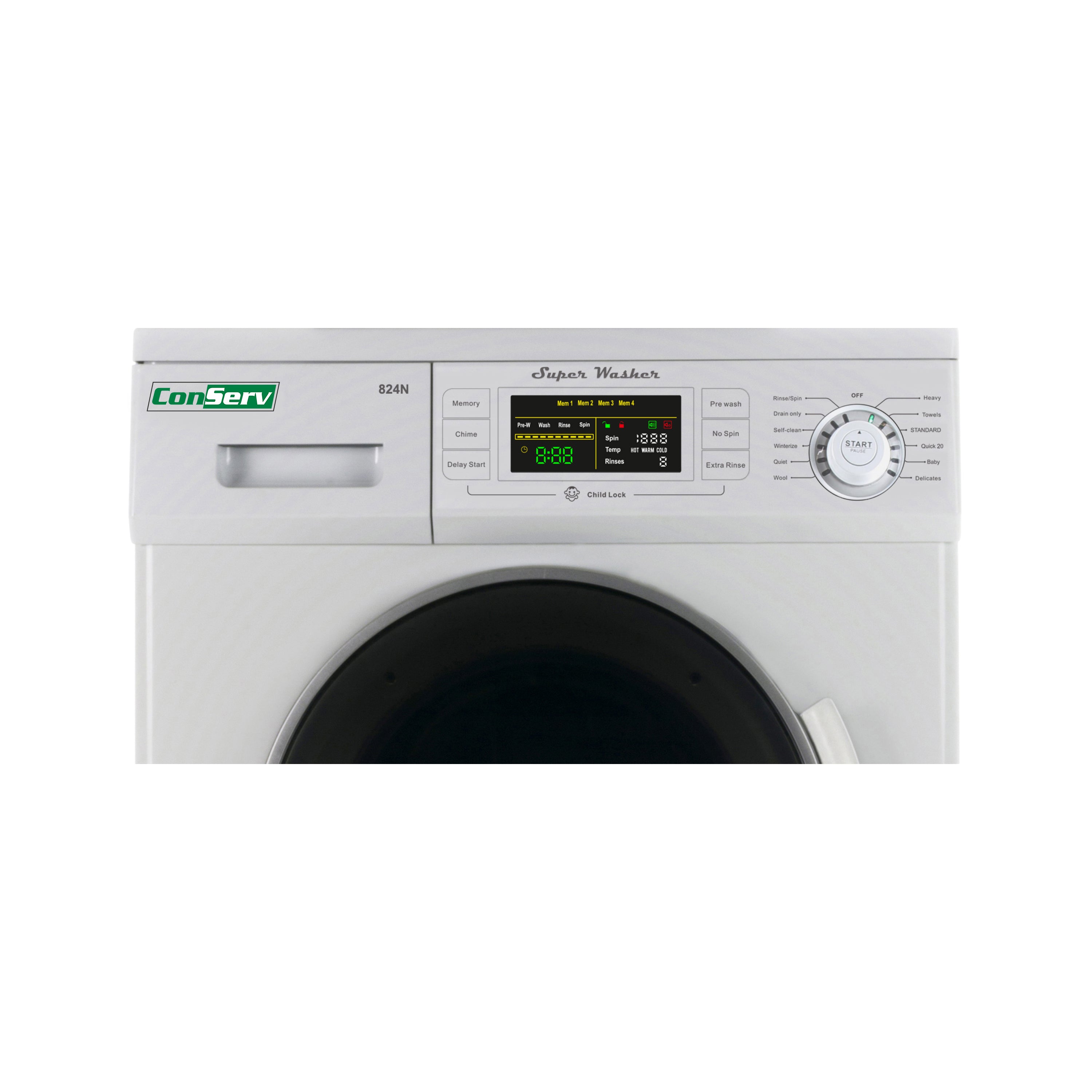 13 lbs Super Washer Energy Saving with Winterize