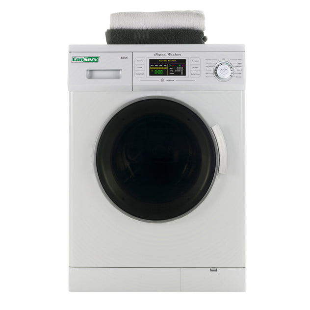 Conserv Compact Washer 1.57cf/13lbs FULLY DIGITAL Quiet LED Display 110V