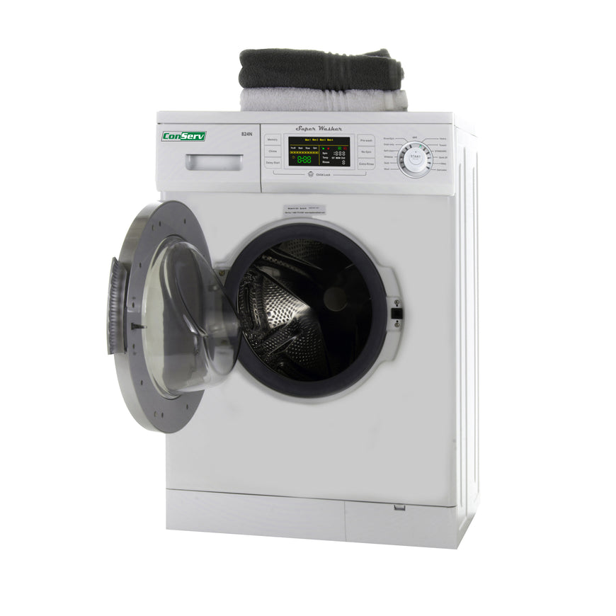 Conserv Compact Washer 1.57cf/13lbs FULLY DIGITAL Quiet LED Display 110V